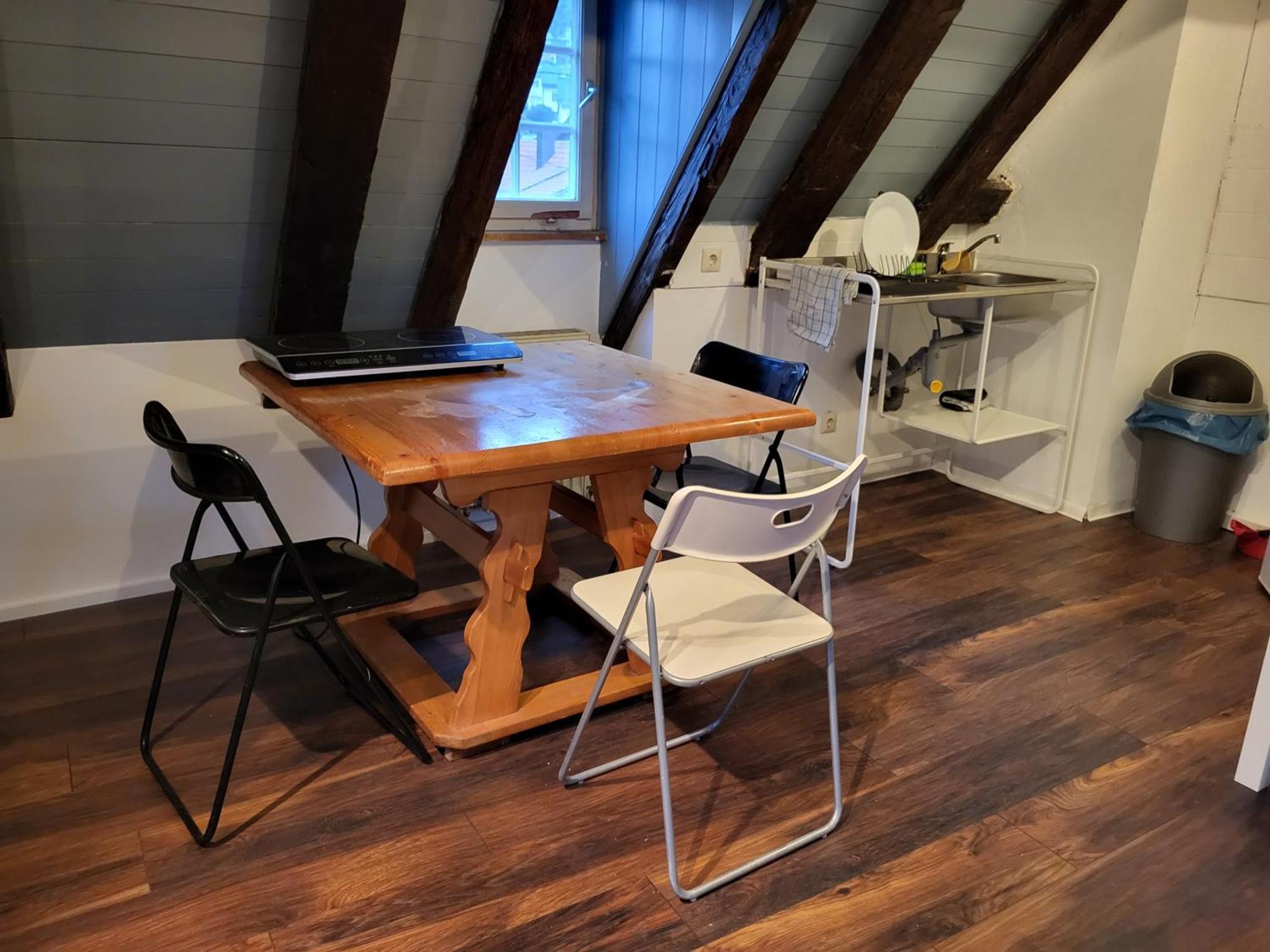 Fachwerk Maisonette In Nurtingen Bagian luar foto